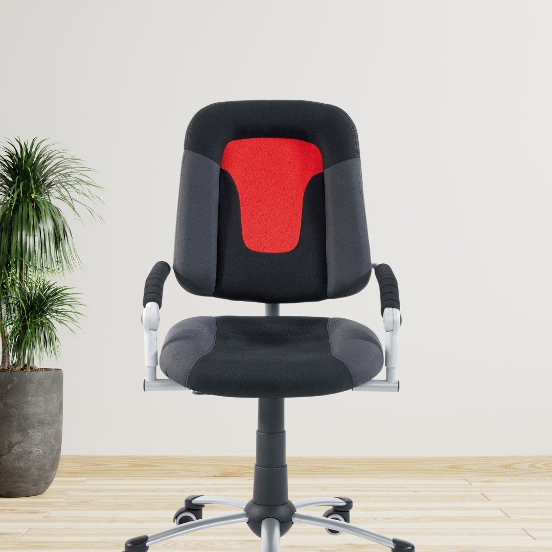 Mayer Ergonomiczne krzesło rosnące z dzieckiem Freaky Sport czerwony/czarny