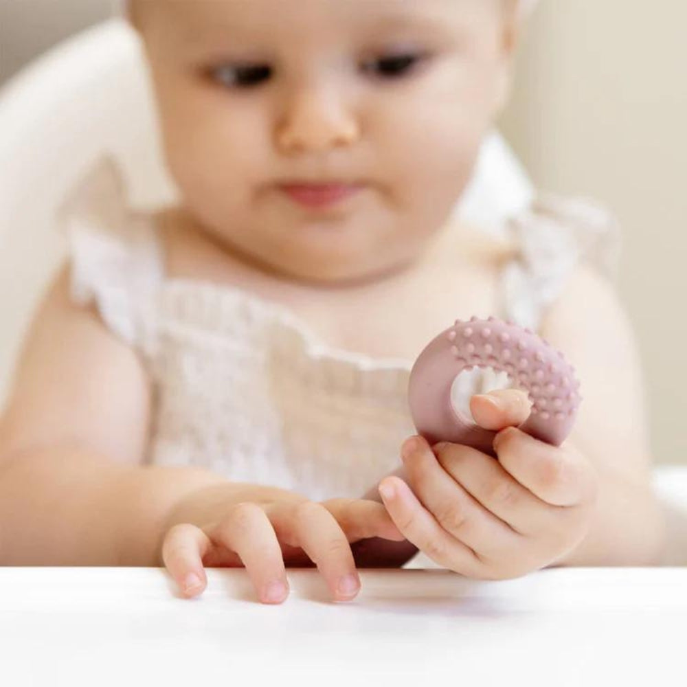 EZPZ Gryzaki dla niemowląt Oral Development Tools pastelowy róż