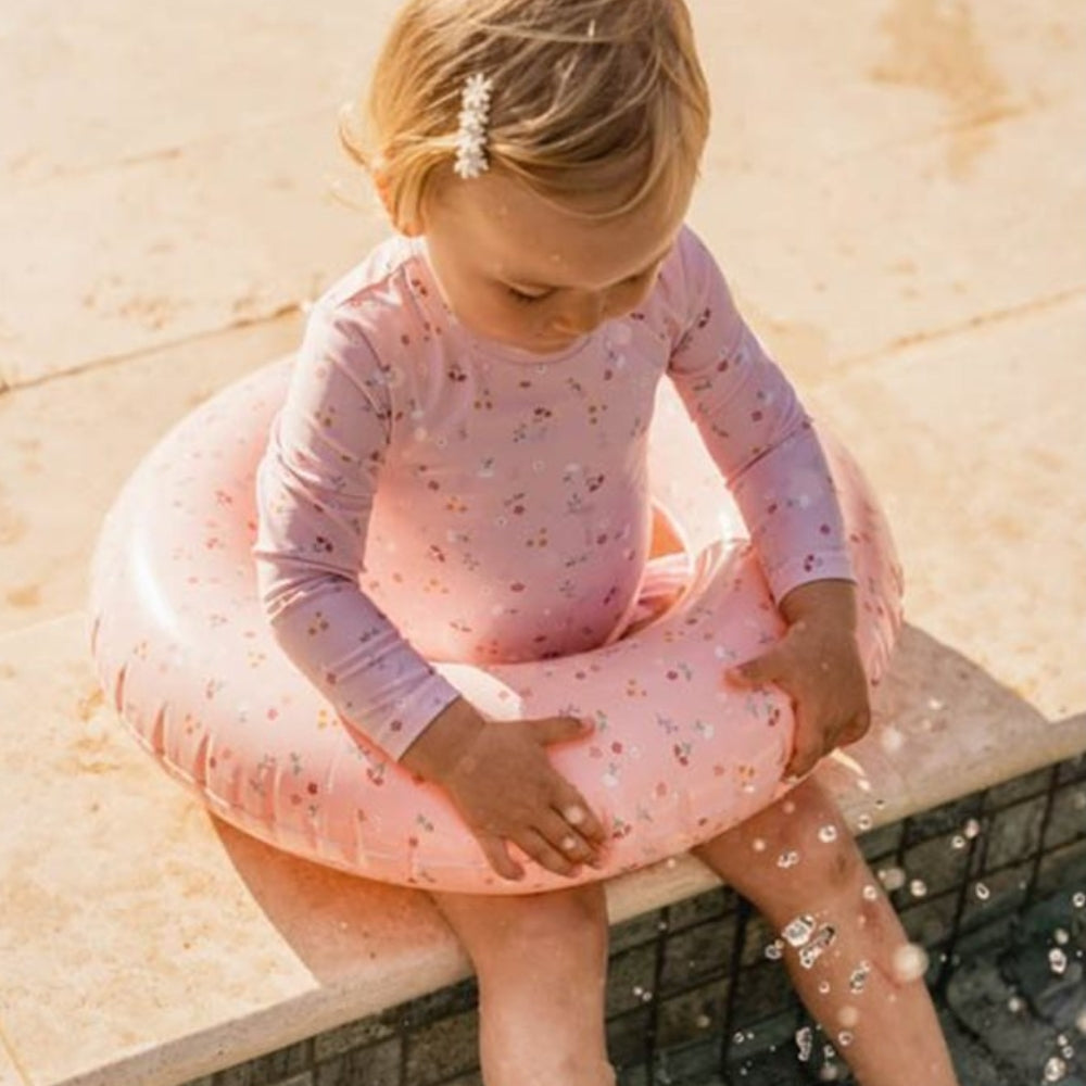 Little Dutch Strój kąpielowy dla dziewczynki Vintage Pink rozmiar 98/104