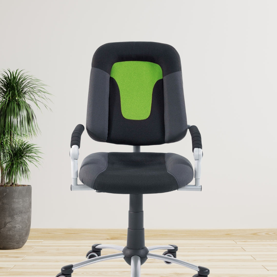 Mayer Ergonomiczne krzesło rosnące z dzieckiem Freaky Sport zielony/czarny/szary