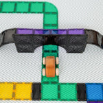 Connetix Klocki magnetyczne dla dzieci Zestaw ramp i skrzyżowań 16 sztuk