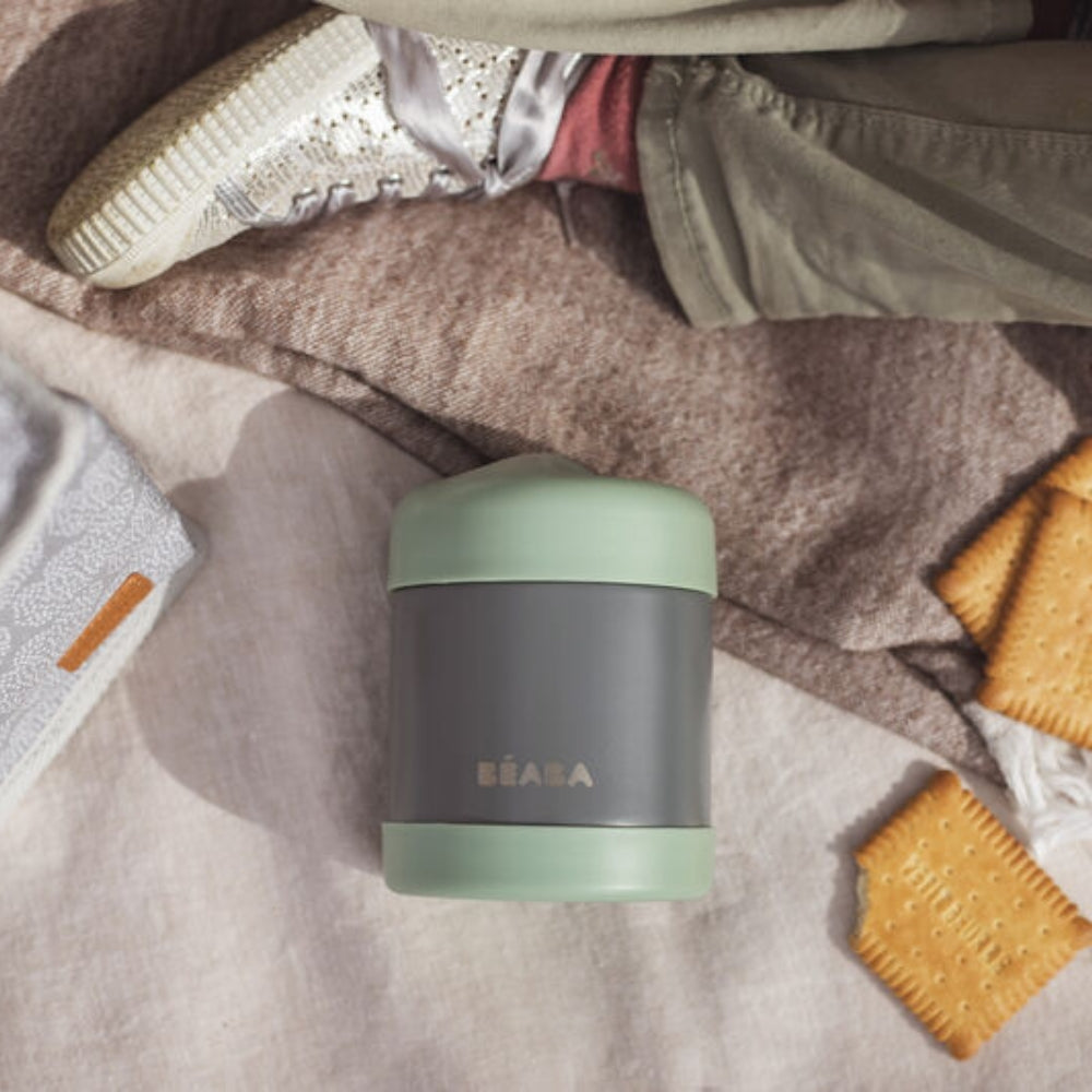 Beaba Termos dla dziecka 300 ml Mineral grey/Sage green