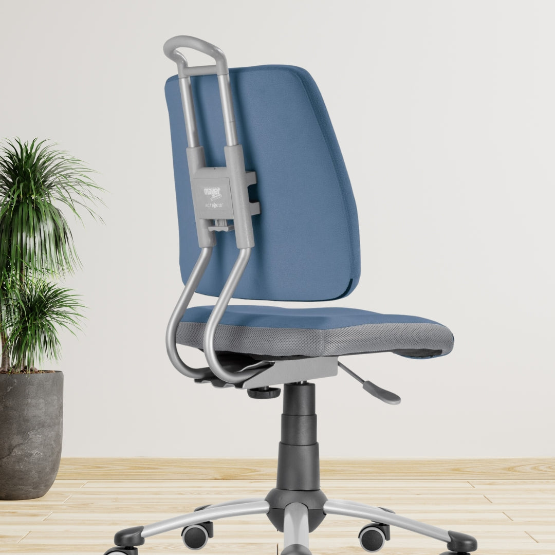 Mayer Ergonomiczne krzesło rosnące z dzieckiem Actikid A3 niebiesko/szare