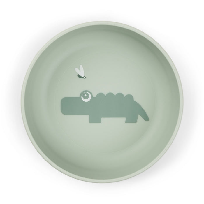 Done By Deer Miseczka dla dziecka Foodie Croco Green