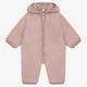 Huttelihut Kombinezon wełniany merino z kapturem Mahogany Rose