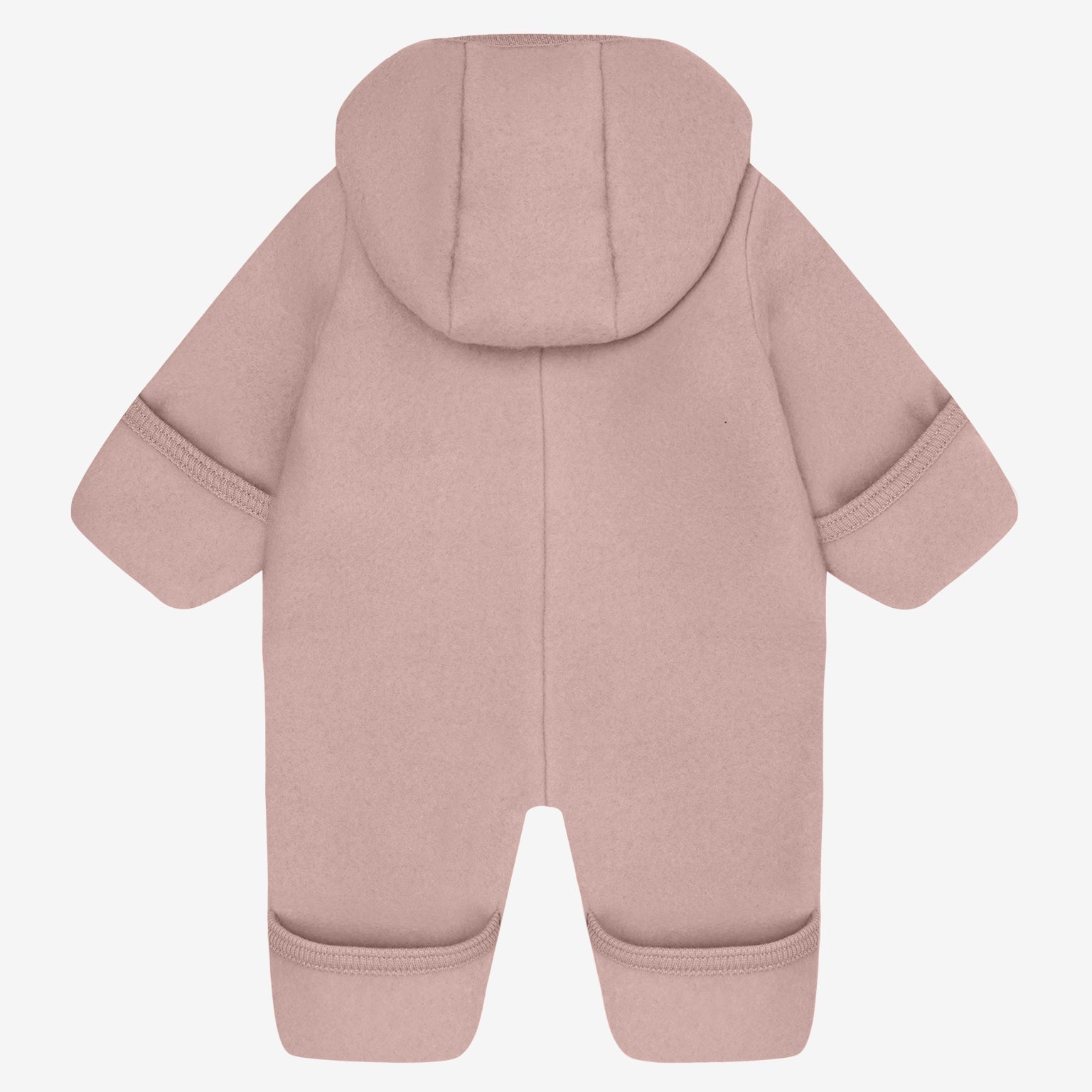 Huttelihut Kombinezon dla niemowlaka z kapturem Mahogany Rose