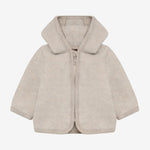 Huttelihut Kurtka dla dzieci wełniana Camel Melange