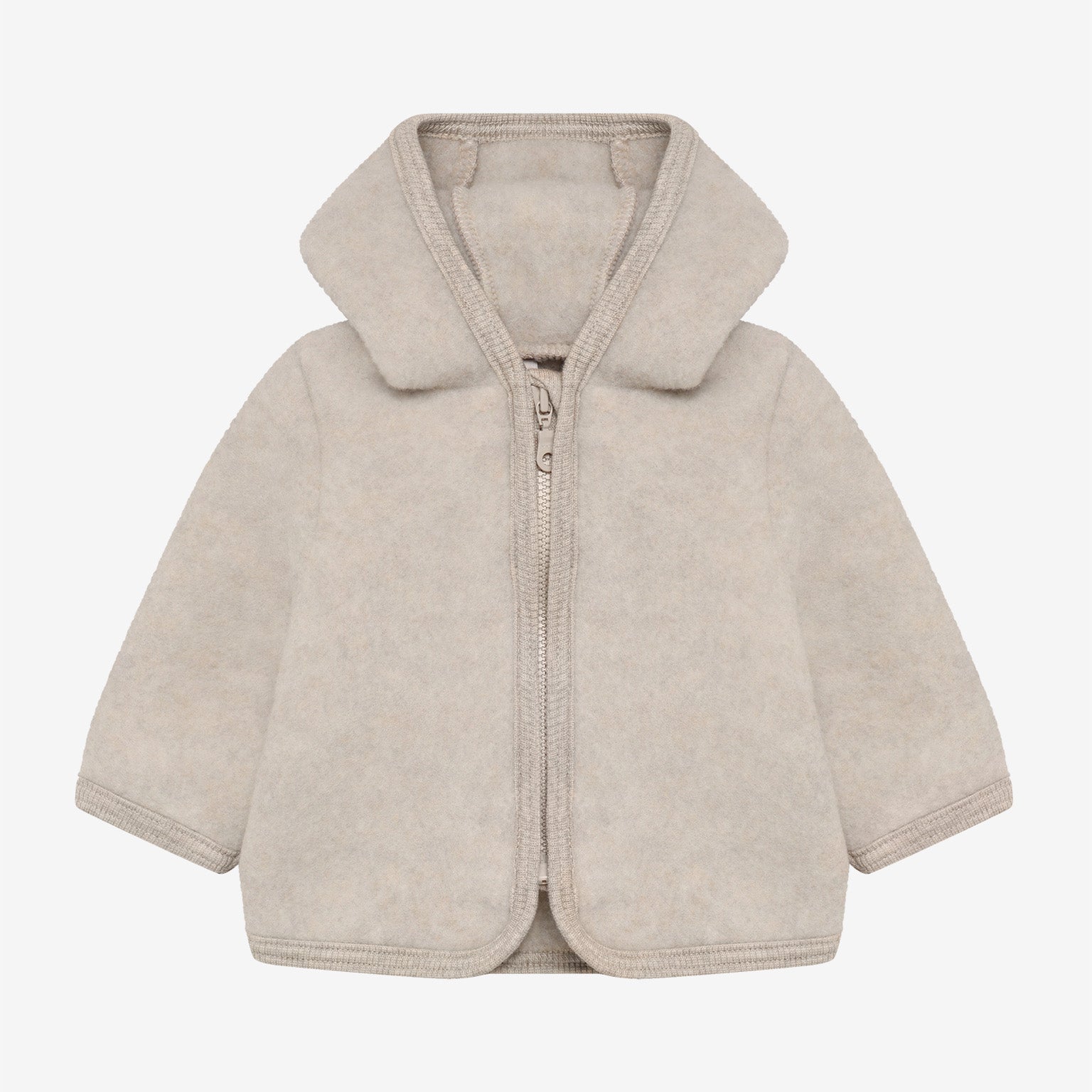 Huttelihut Kurtka dla dzieci wełniana Camel Melange