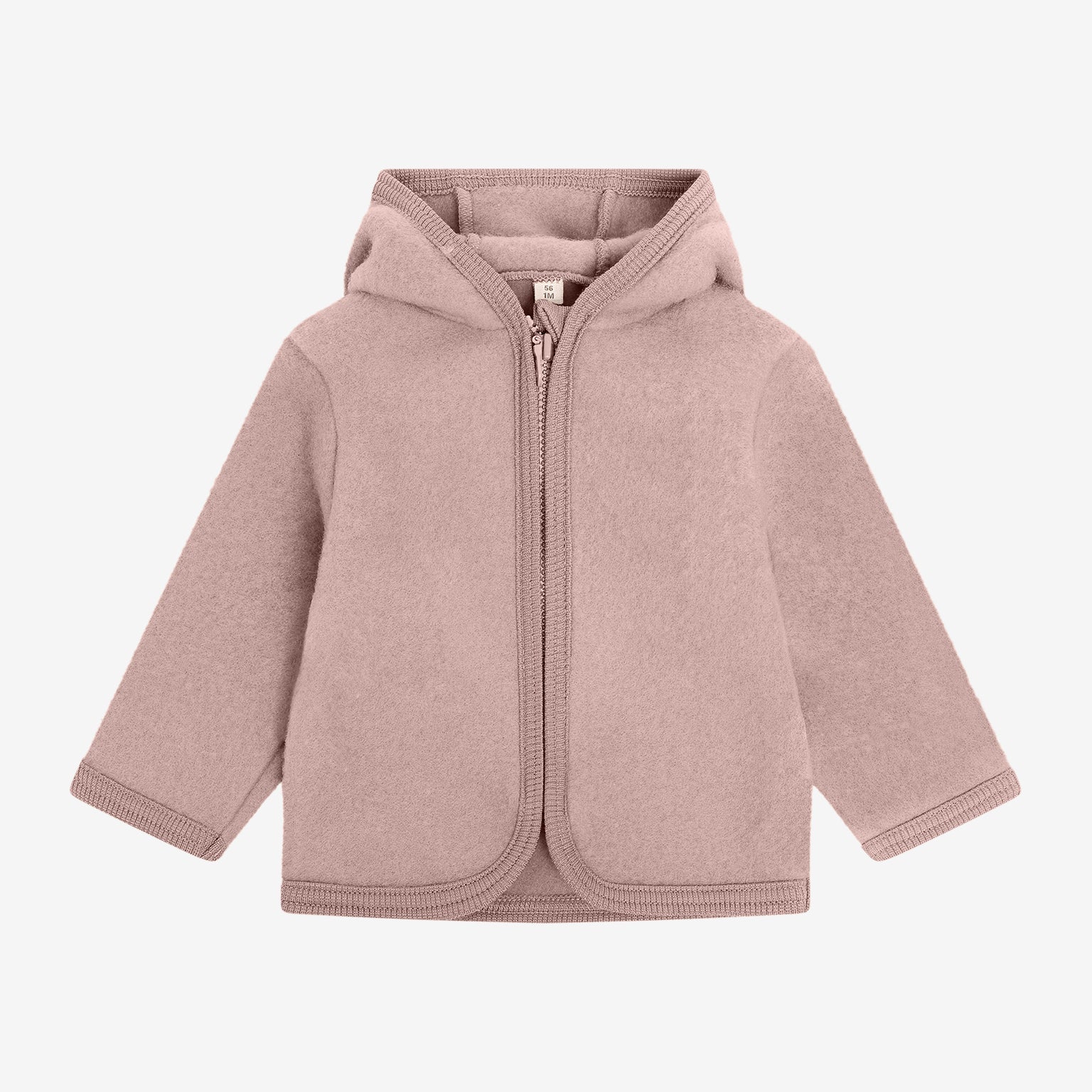 Huttelihut Kurtka dla dzieci wełniana Mahogany Rose