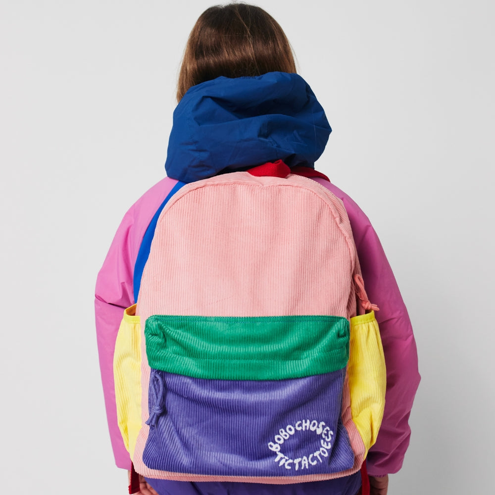Bobo Choses Plecak dla dzieci Tic Tac Toe Color Block