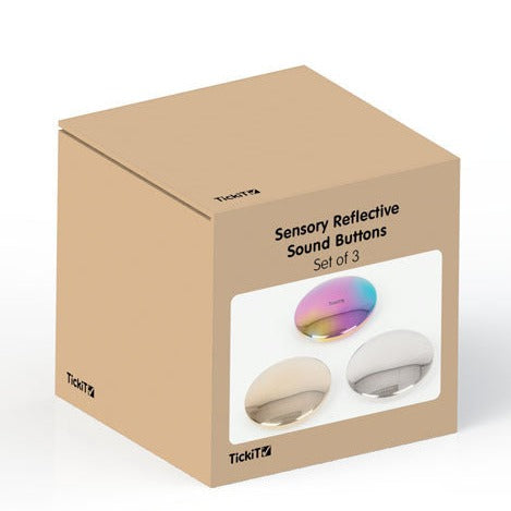 Juguete Para Bebés 0-3 Años TickiT Sensory Reflective Sound Buttons – 3 Discos De Acero Inoxidable De 6.5 Cm, Sonidos Y Reflejos, Premio Mother & Baby 2023 Juguete Para Bebés 0-3 Años TickiT Sensory Reflective Sound Buttons – 3 Discos De Acero Inoxidable De 6.5 Cm, Sonidos Y Reflejos, Premio Mother & Baby 2023