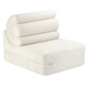 Wigiwama Pufa dla dziecka wielofunkcyjna Flipster Cream White