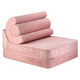 Wigiwama Pufa dla dziecka wielofunkcyjna Flipster Pink Mousse