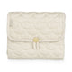 Cam Cam Copenhagen Mata do przewijania pikowana Classic Stripes Camel