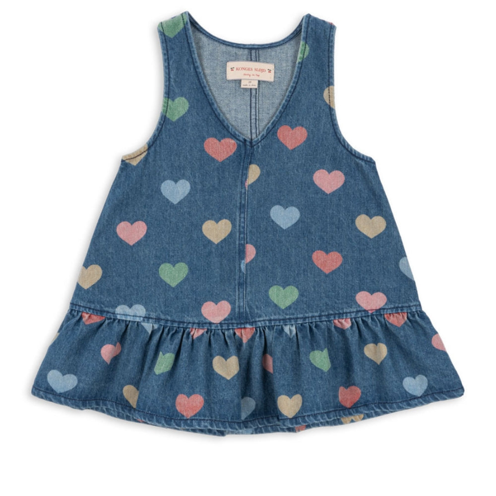 Konges Slojd Sukienka dla dziewczynki Magot Dress Bon Coeur Colore