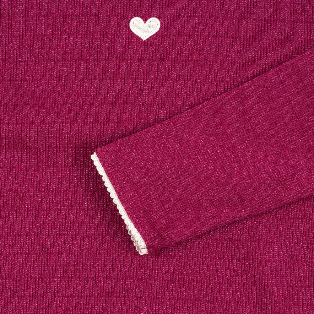 Konges Slojd Bluzka dziewczęca Roli Blouse Sangria