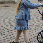 Konges Slojd Spódniczka dziewczęca Soleil Country Blue