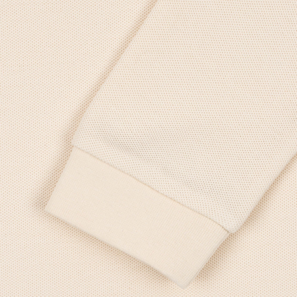 Konges Slojd Koszulka polo z długim rękawem dla chłopca Florian Antique White