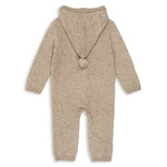 Konges Slojd Body dziecięce Mattou Light Brown