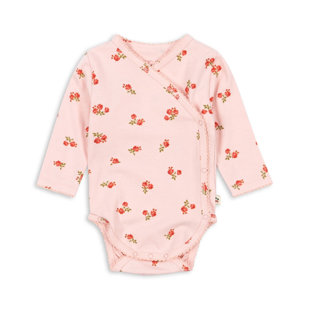 Konges Slojd Body dla niemowlaka Rosa Pink