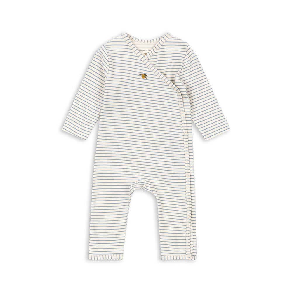 Konges Slojd Śpioszki dla niemowlaka Stripe Bluie