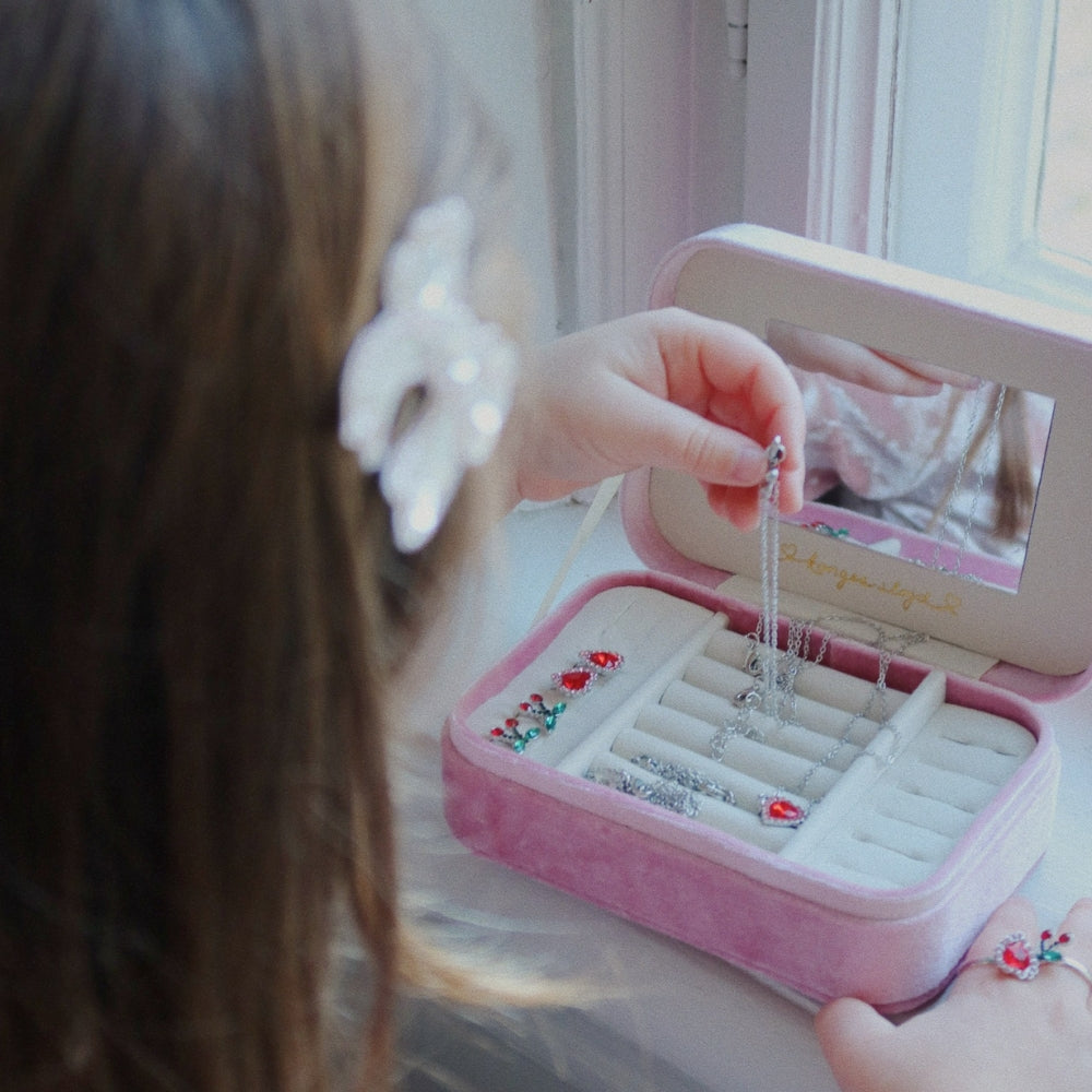Konges Slojd Pudełko na biżuterię All I Wish For Pink