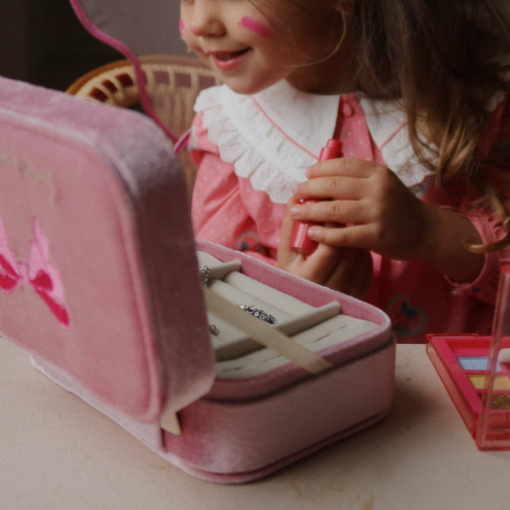 Konges Slojd Pudełko na biżuterię All I Wish For Pink