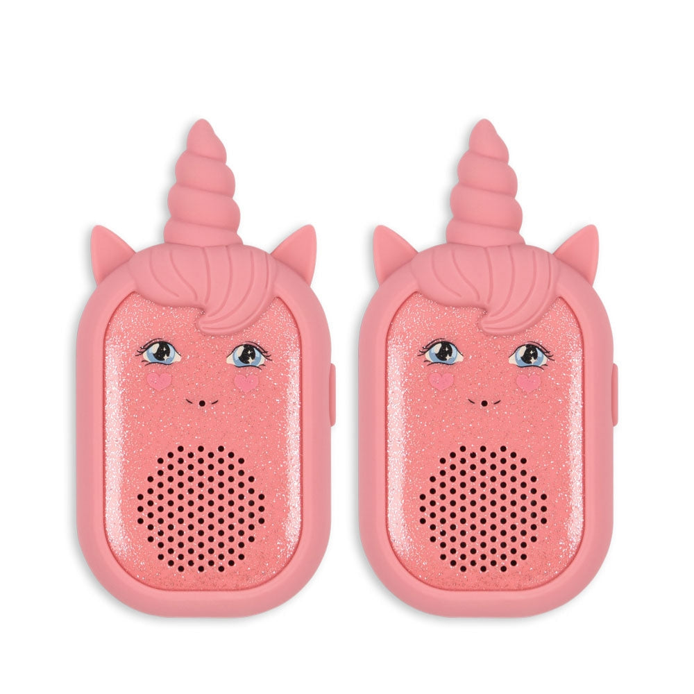 Konges Slojd Walkie talkie dla dzieci Glitter Unicorn