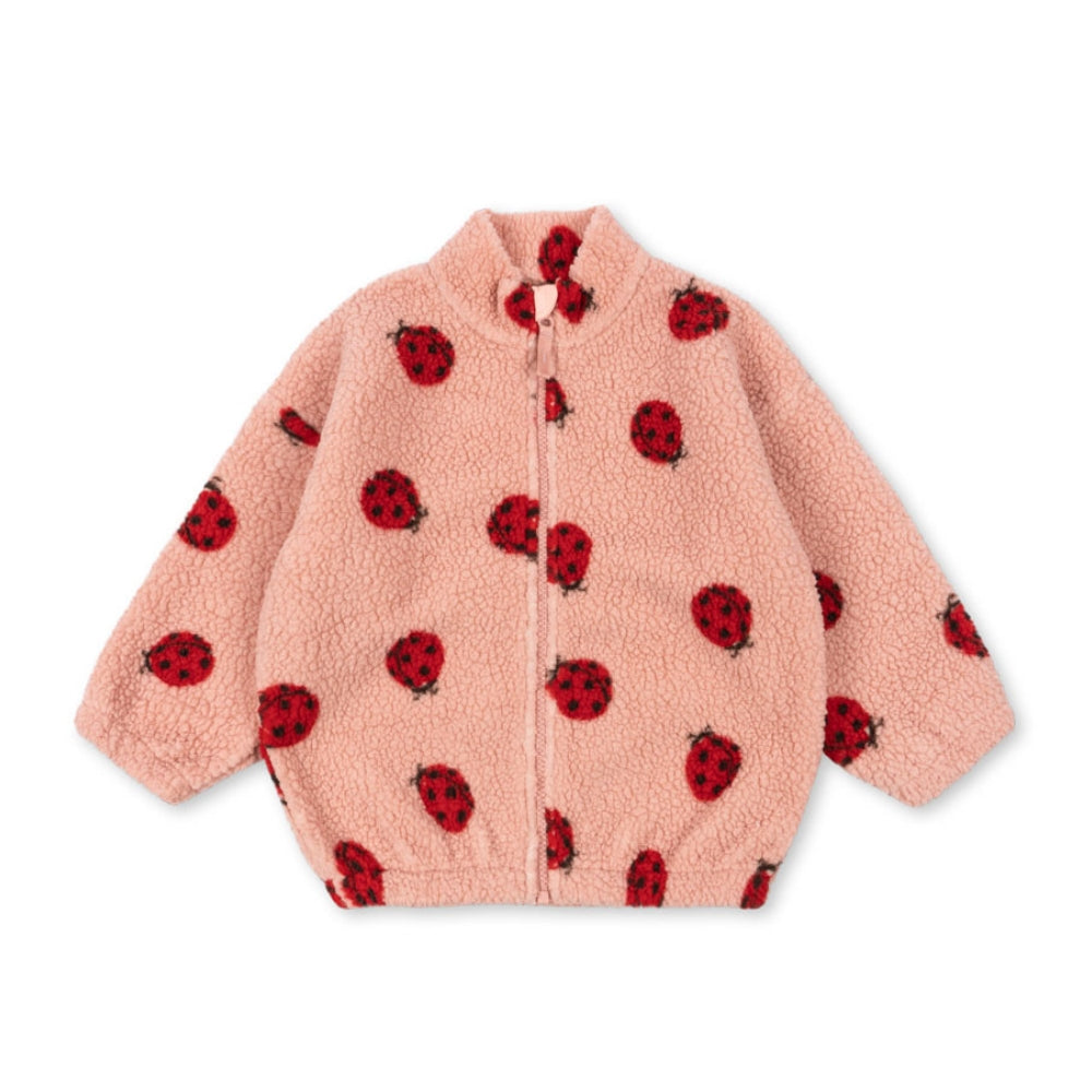 Konges Slojd Polar dziecięcy Jody Ladybug Pink – 4kidspoint.pl