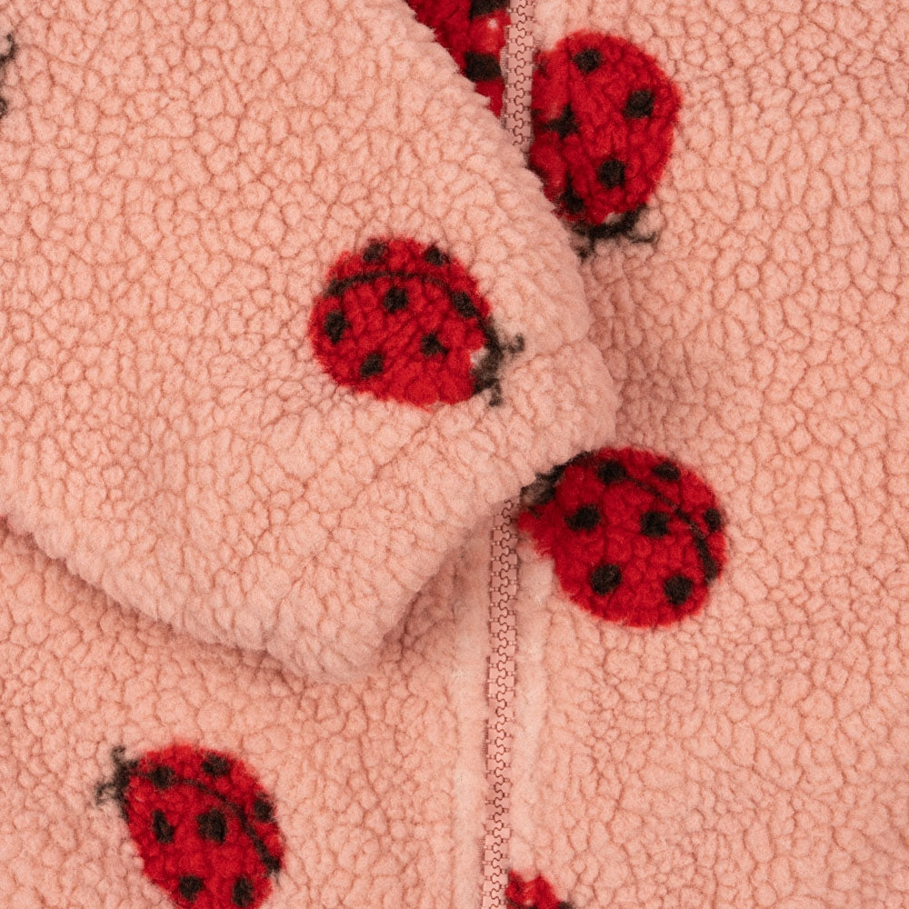 Konges Slojd Polar dziecięcy Jody Ladybug Pink – 4kidspoint.pl