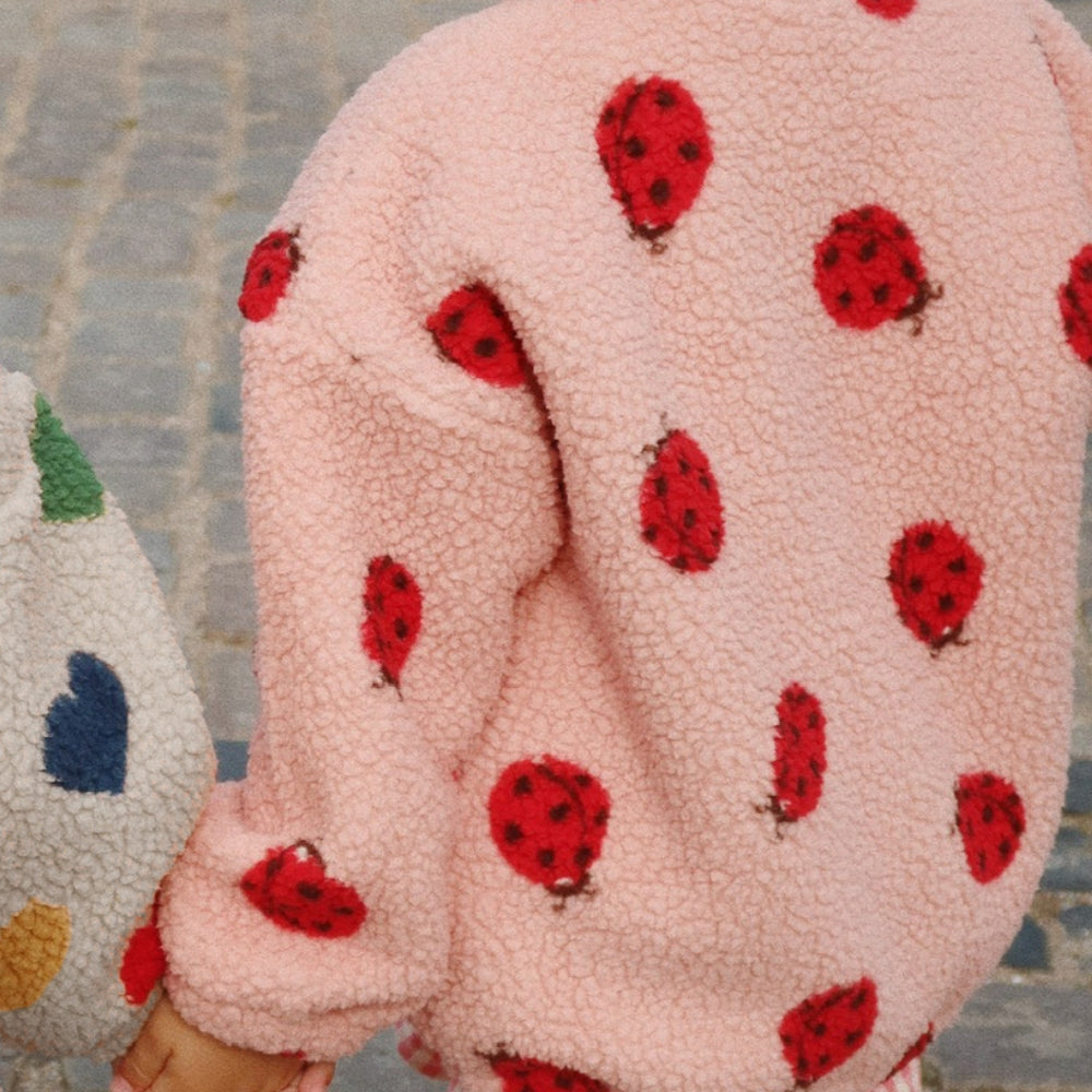 Konges Slojd Polar dziecięcy Jody Ladybug Pink