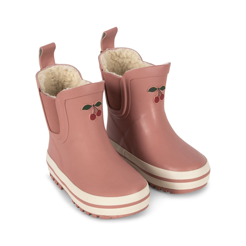Konges Slojd Kalosze dziecięce Roi Rain Low Cameo Brown