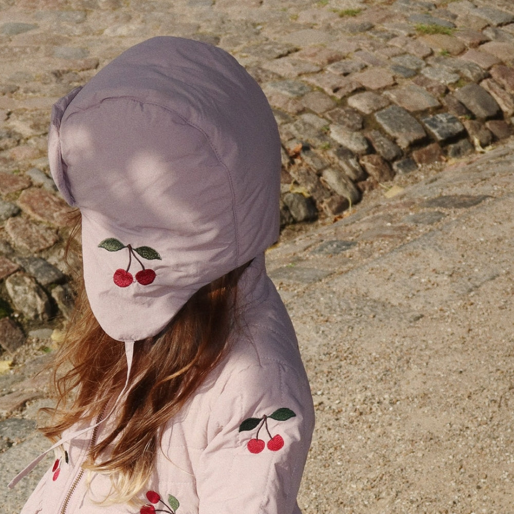 Konges Slojd Czapka dziecięca Twilight Mauve