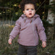 Mikk line Kurtka zimowa dla niemowlaka Solid Twilight Mauve