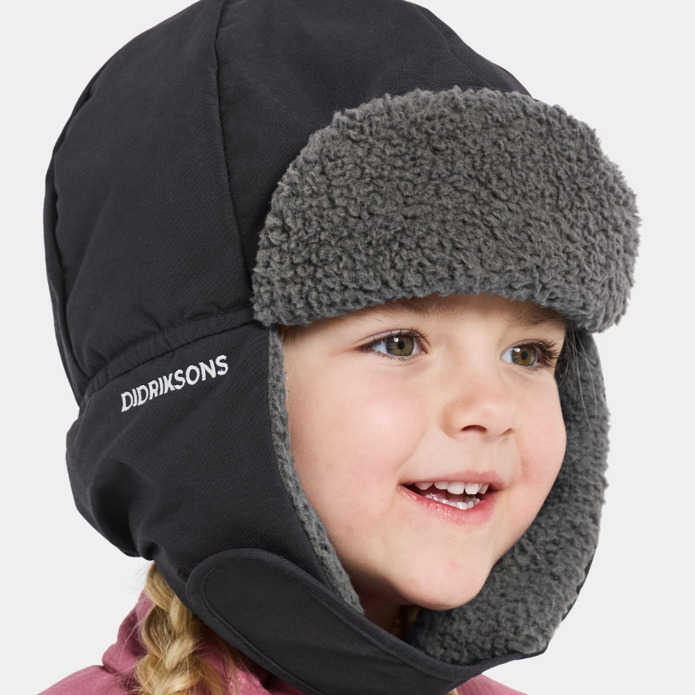 Didriksons Czapka zimowa Biggles Black