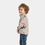 Didriksons Zapinana bluza dziecięca Monte Winter Ocean Multi