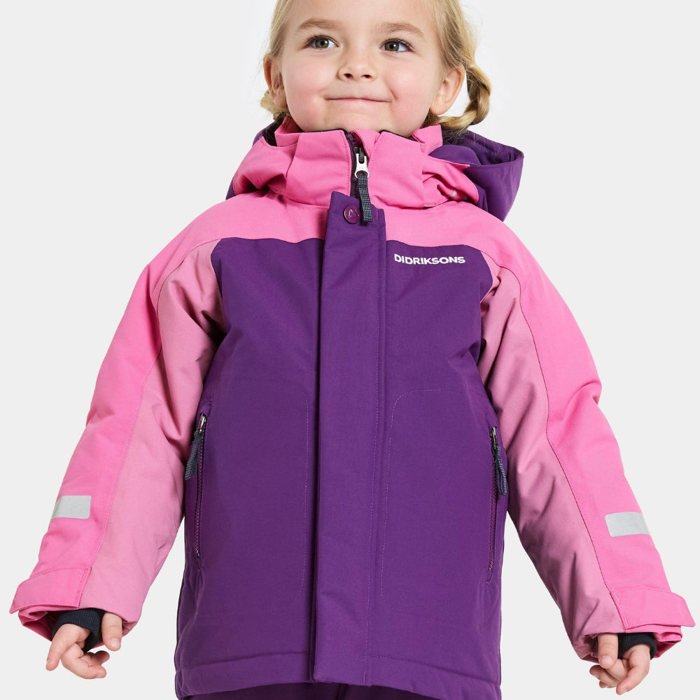 Didriksons Zimowa kurtka dziecięca Neptun Royal Purple