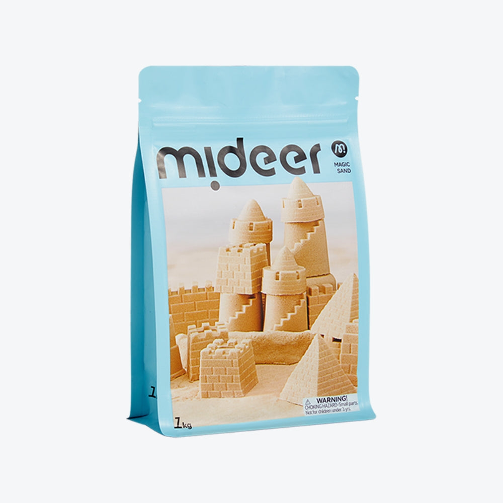 Mideer Piasek kinetyczny do zabawy dla dzieci 1 kg