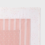 Mayoral Zestaw pieluszek komplet 3 szt Misty Pink