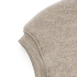 Wheat Kominiarka z wełny merino Eli Khaki Melange