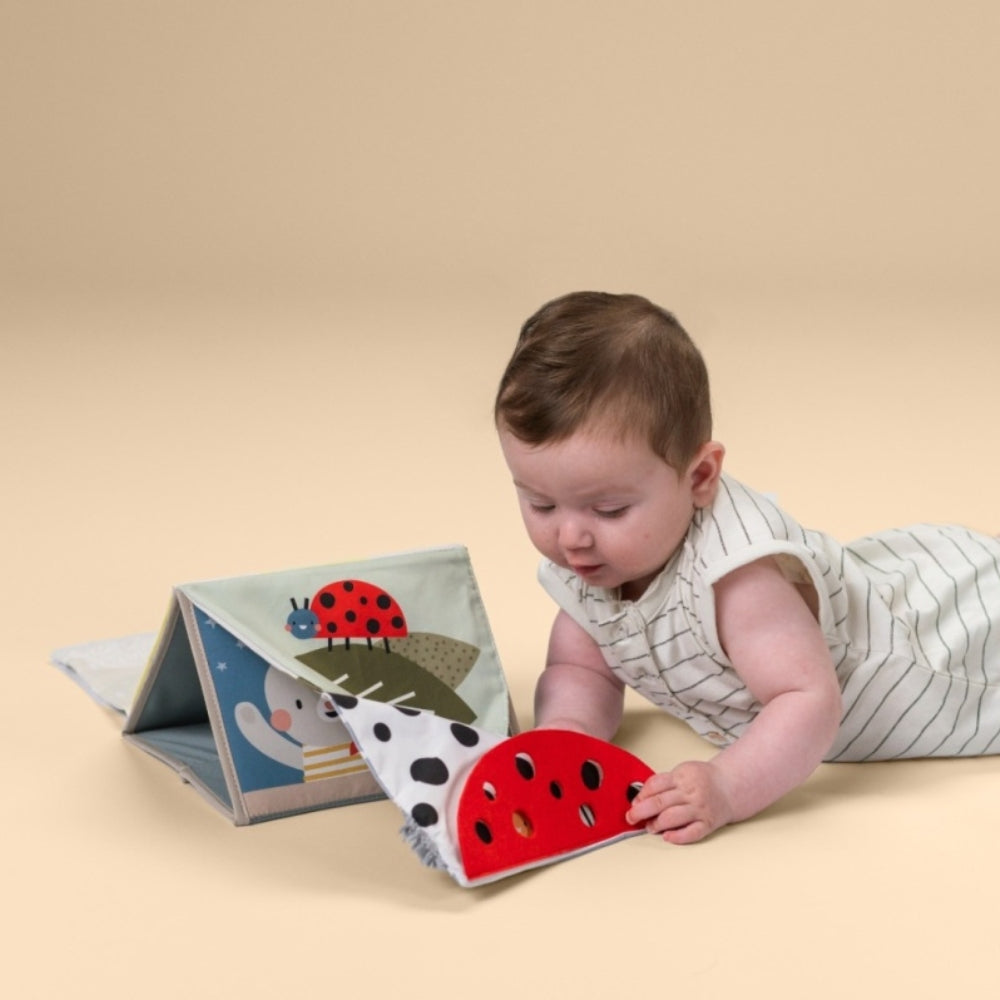 Taf Toys Książeczka Sensoryczna do Zabawy na Brzuszku Króliczek
