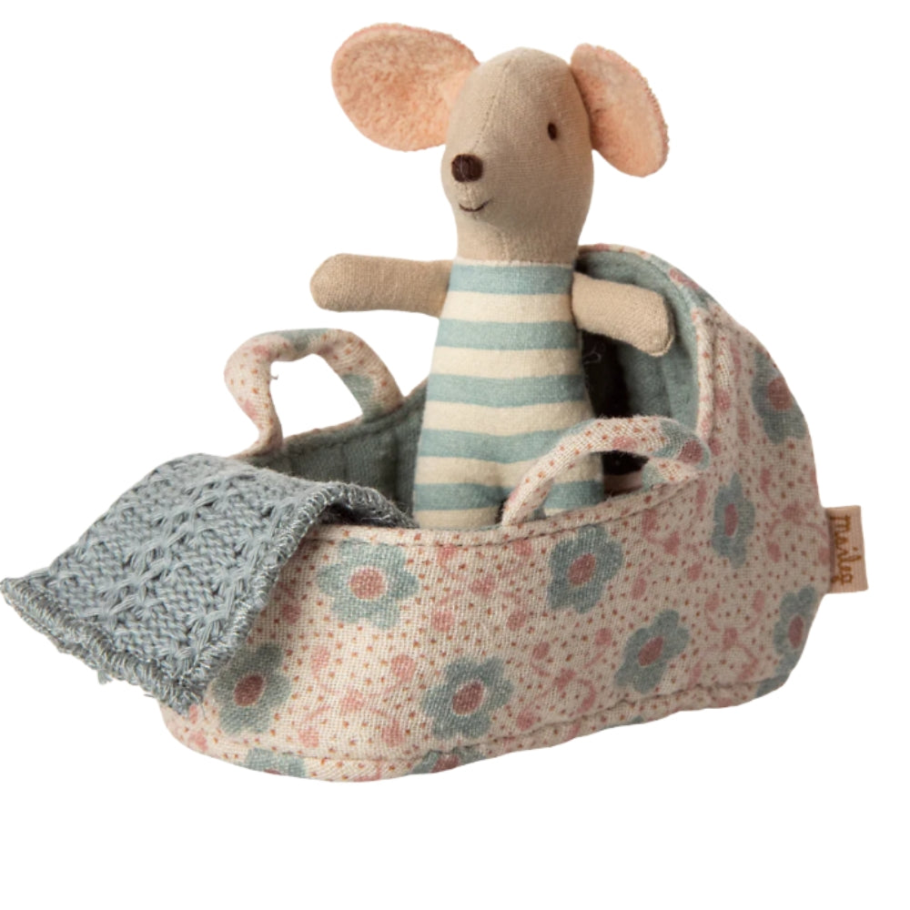 Maileg Gondola miniaturowa akcesoria dla lalek Blue