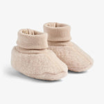Wheat Buty niechodki z wełny merino Lei Pale Lilac