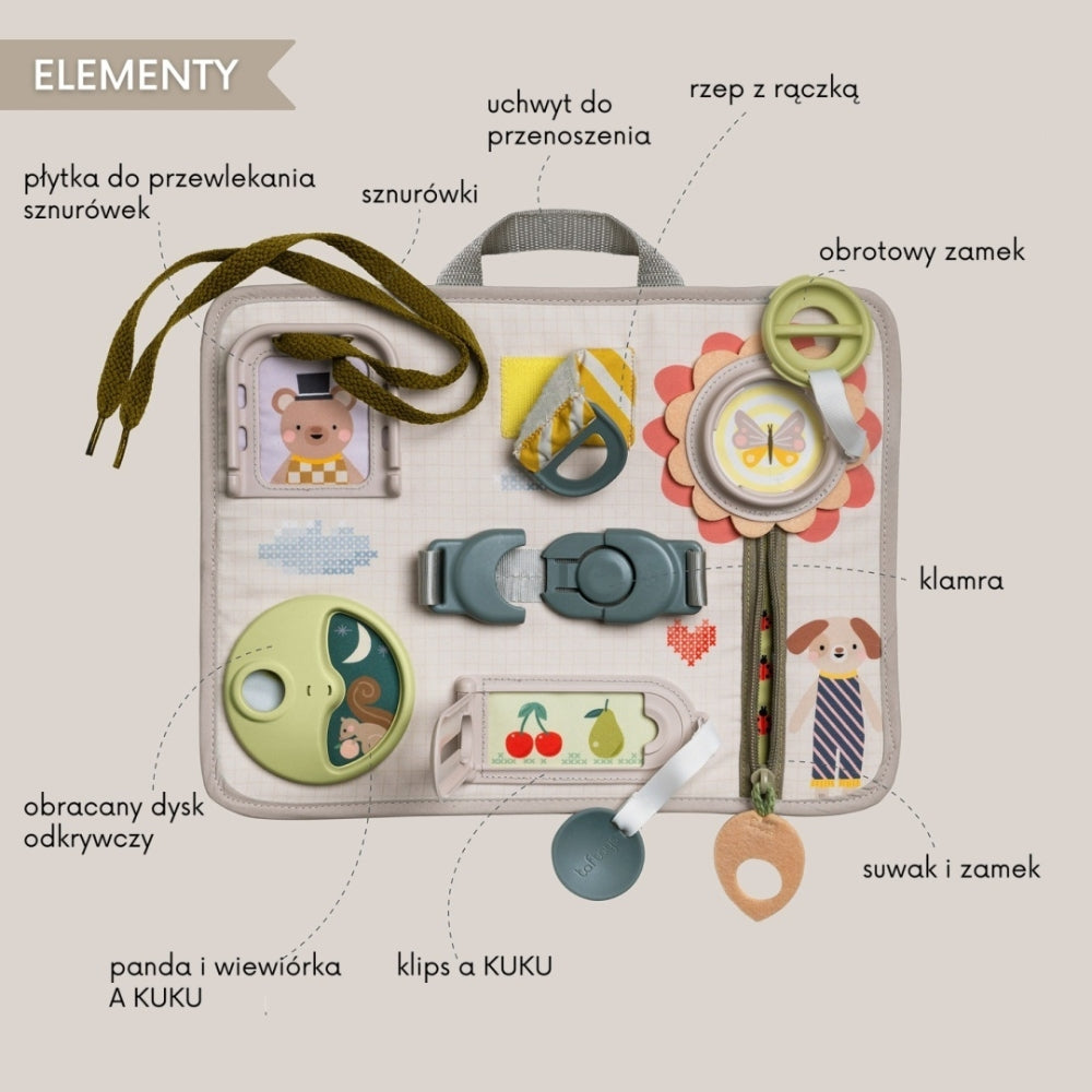 Taf Toys Tablica Edukacyjna A Kuku Urban Garden