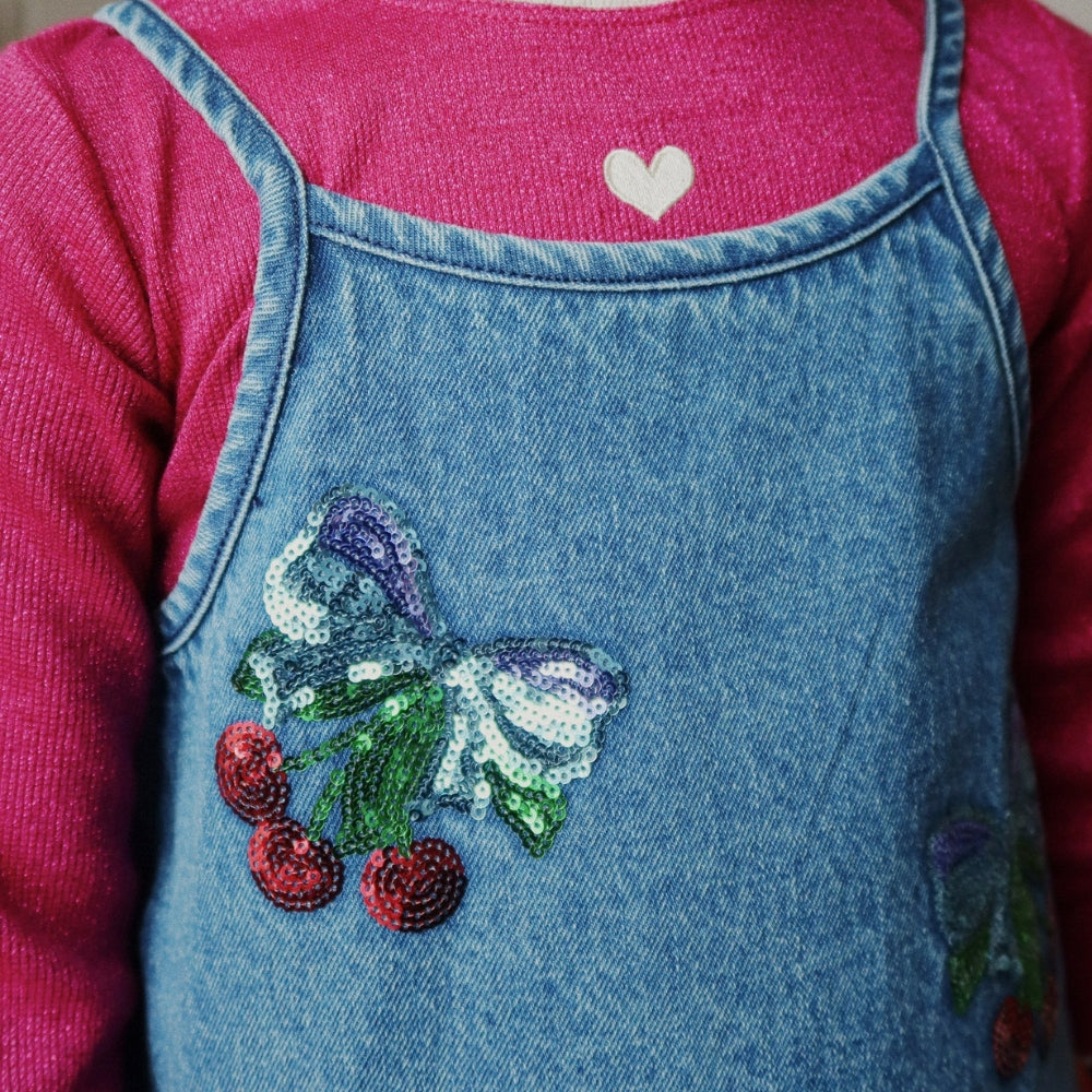 Konges Slojd Bluzka dziewczęca Roli Blouse Sangria