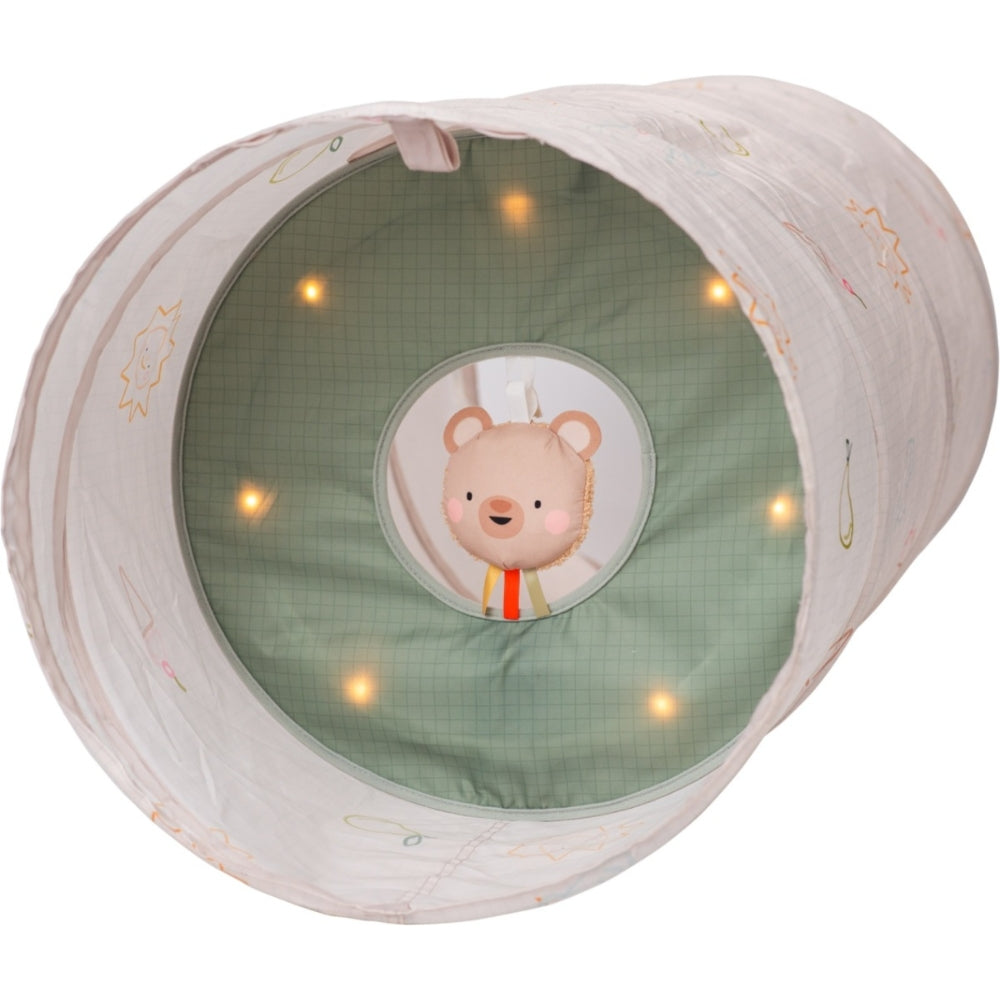 Taf Toys Świecący Tunel  dla dziecka Glow & Go z Misiem