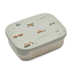 Liewood Lunchbox dla dzieci Arthur Printed Vehicles/dove blue mix 900ml