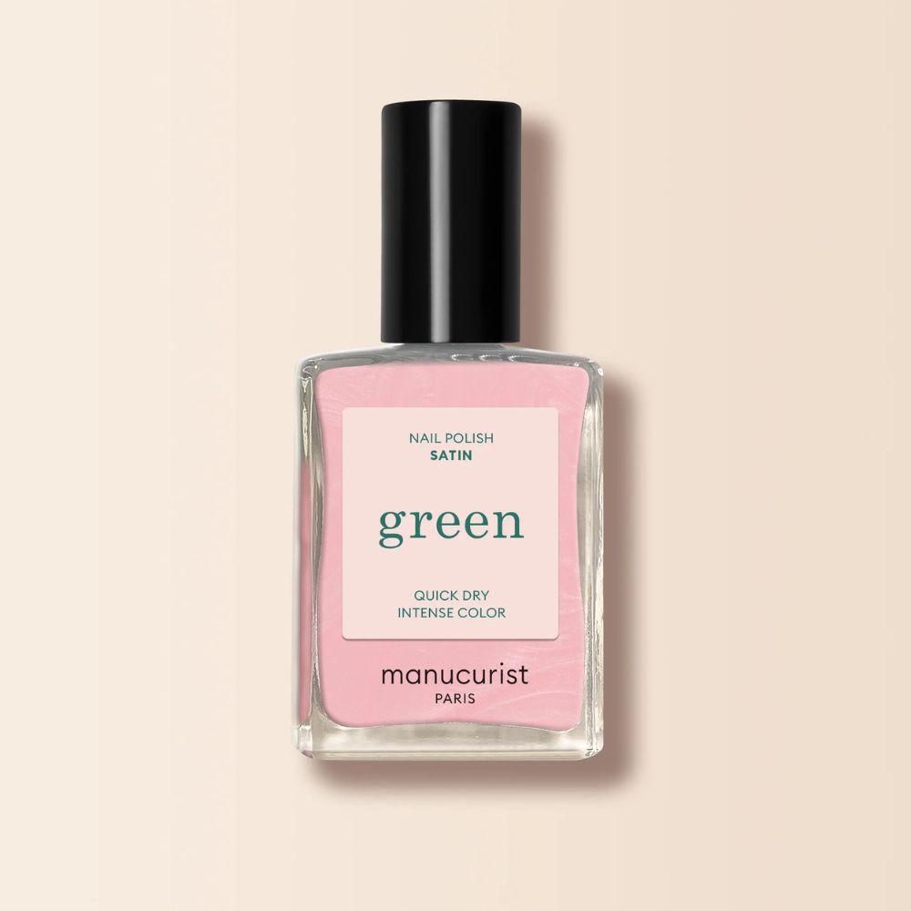 Manucurist Lakier do paznokci z serii Green™ perłowy róż