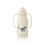 Liewood Bidon termiczny dla dzieci Kimmie 250 ml Sea creature / Sandy