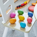 TickiT Drewniane jajka Rainbow Wooden Eggs 7 elementów